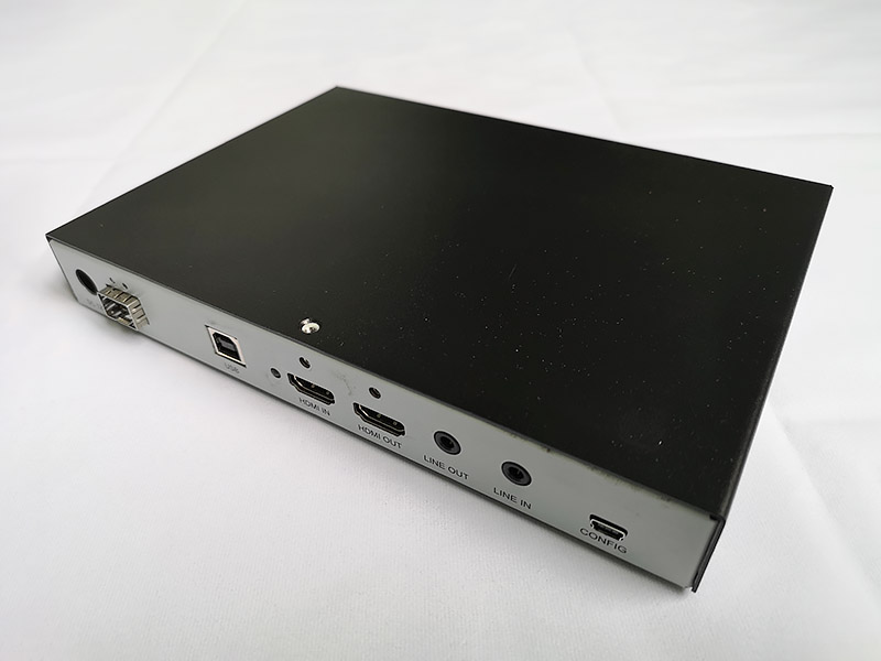 Audio and video control box
